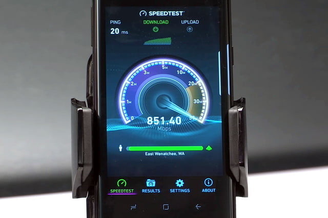 speedtest showing difference between lte and 4G lte