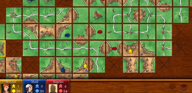 carcassone game for tablet pc device