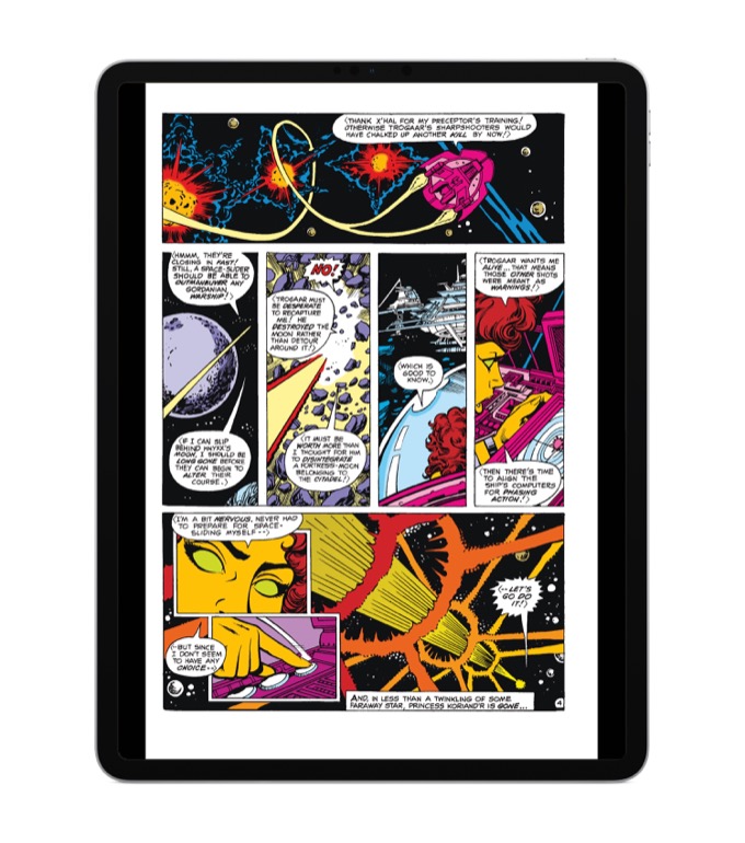 tablet for reading comics