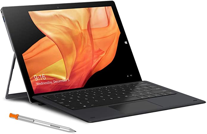 chuwi ubook tablet with keyboard and stylus