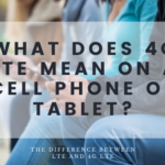 what does 4G lte mean on a cell phone