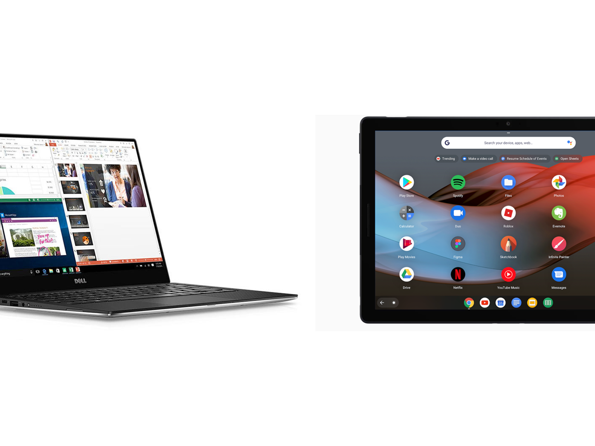 laptop vs tablet comparison