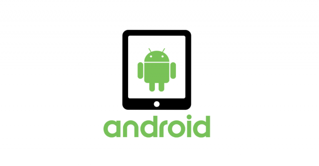android logo and a tablet