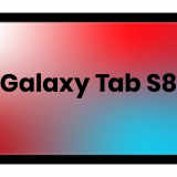 galaxy tab s8 vector illustration